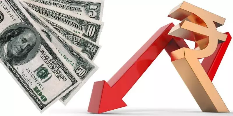 രൂപയ്ക്ക് തളര്‍ച്ച: മൂല്യം 7 പൈസ ഇടിഞ്ഞ് 77.73ല്‍