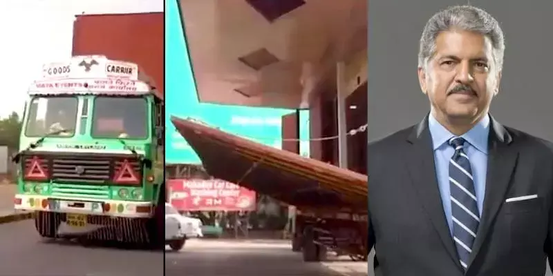 ഒരു ലോഡ് അതിഥികളെ കയറ്റാവുന്ന കണ്ടെയ്‌നര്‍ കല്യാണമണ്ഡപം: ട്വീറ്റുമായി ആനന്ദ് മഹീന്ദ്ര