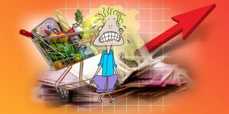 പണപ്പെരുപ്പ നിരക്ക് വീണ്ടും ഉയര്‍ച്ചയില്‍, ഓഗസ്റ്റില്‍ 7%: വ്യവസായ ഉത്പാദനത്തില്‍ വന്‍ ഇടിവ്