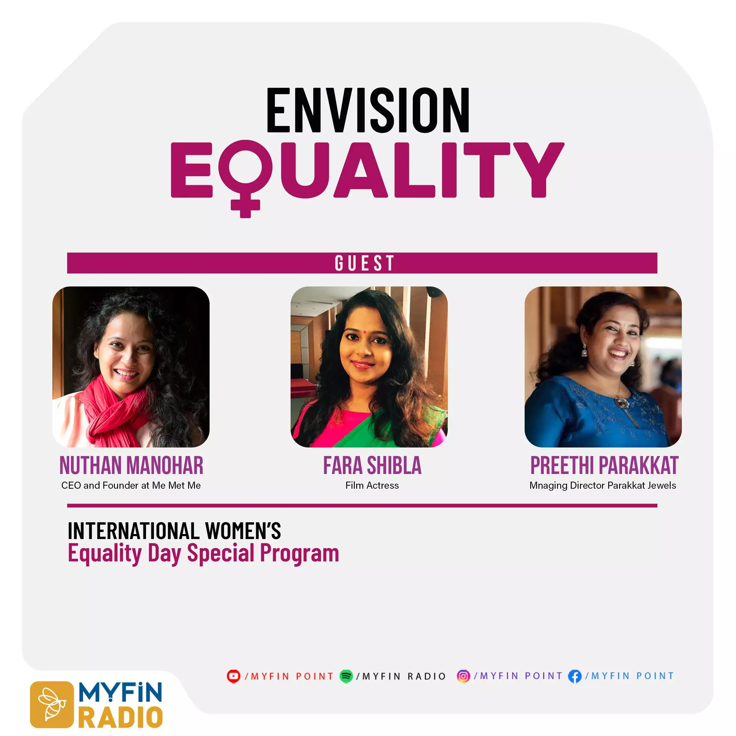 മാറണം മുൻവിധികൾ :Equality Ensured