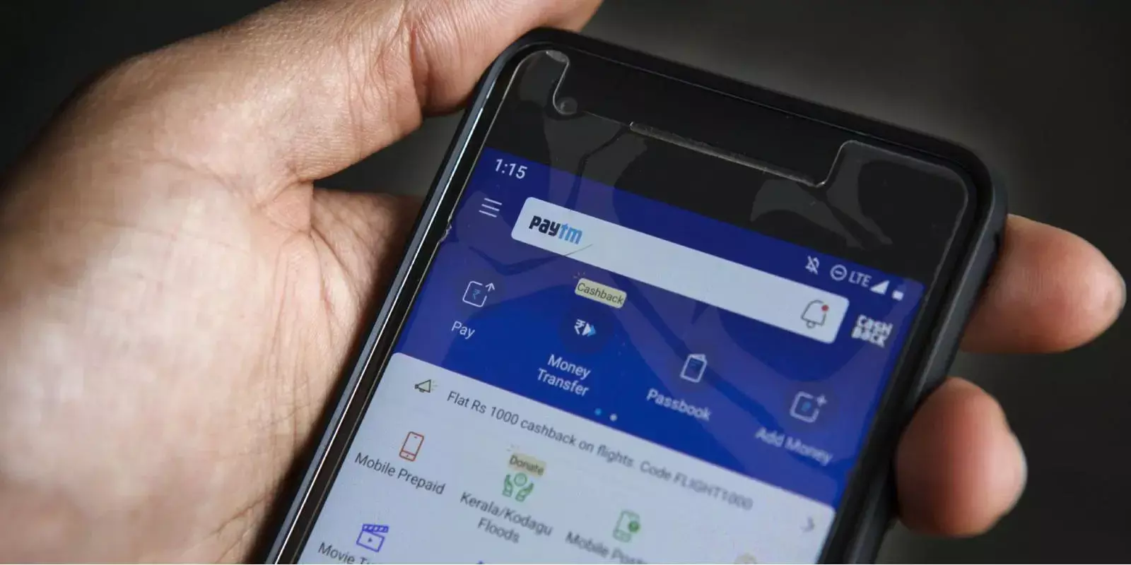 പേടിഎം പണി മുടക്കി, പ്രശ്‌നം പരിഹരിച്ചെന്ന് കമ്പനി
