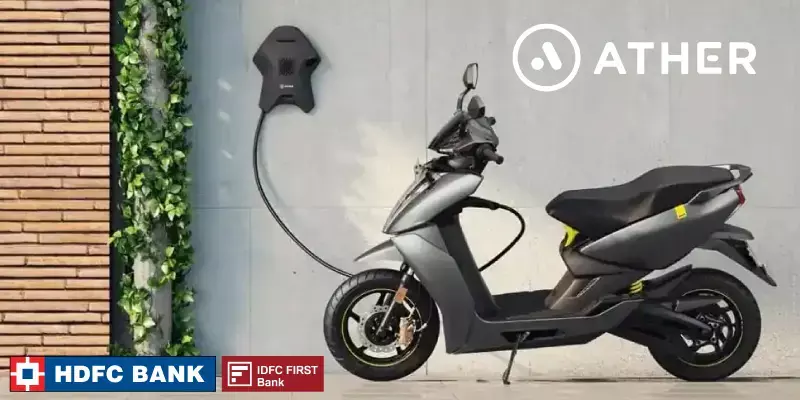 ഇലക്ട്രിക് വാഹനങ്ങള്‍ക്ക് വായ്പ നല്‍കാന്‍ ആതര്‍ എനര്‍ജി