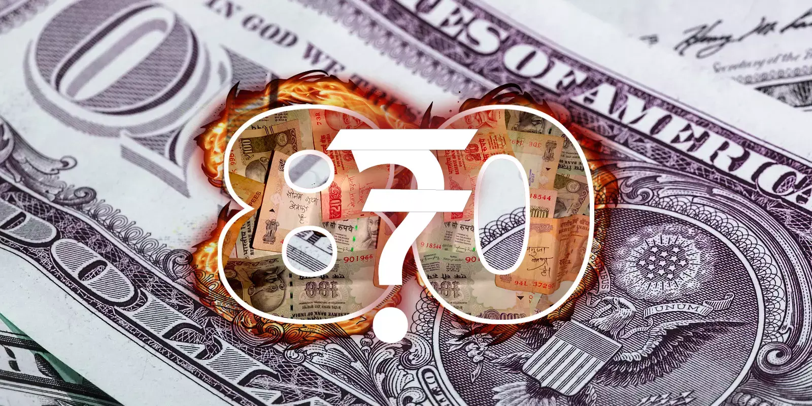 രൂപ ചരിത്രത്തിലെ ഏറ്റവും വലിയ ഇടിവിൽ, ഡോളറിനെതിരെ 80-ല്‍