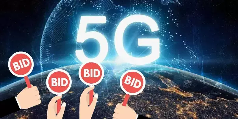 5 ജി ലേലം: 1.95 ലക്ഷം കോടി സമാഹരിക്കാനായേക്കും