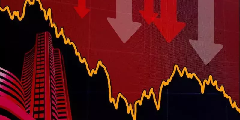 വിപണി കനത്ത ഇടിവിൽ; സെന്‍സെക്‌സ് 700 പോയിന്റിലേറെ താഴ്ന്നു