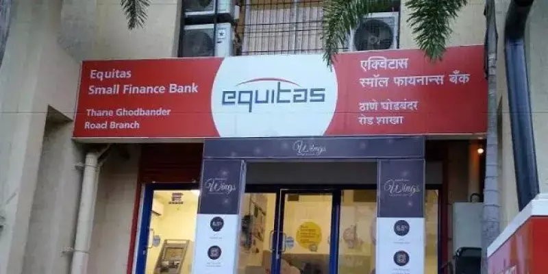 ഇക്വിറ്റാസ് എസ്എഫ്ബിയുടെ മൊത്ത വായ്പകള്‍ 22% ഉയര്‍ന്നു