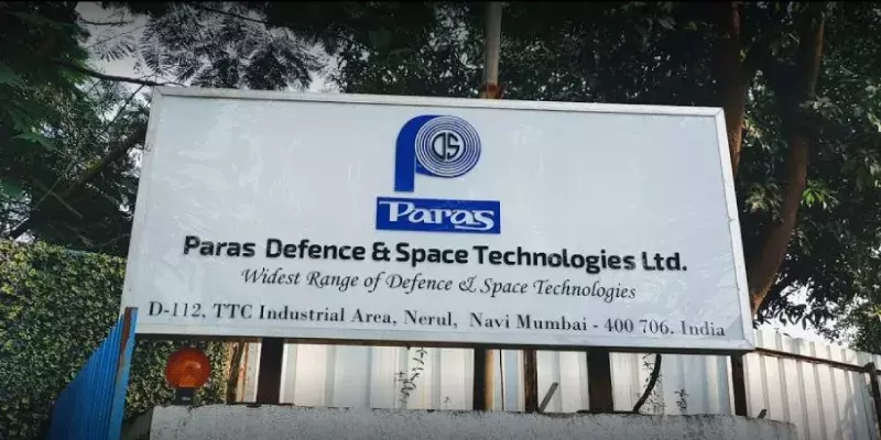 ടെക്നോളജി ട്രാൻസ്ഫർ: പരസ് ഡിഫൻസ് ഓഹരികൾ 9 ശതമാനം നേട്ടത്തിൽ