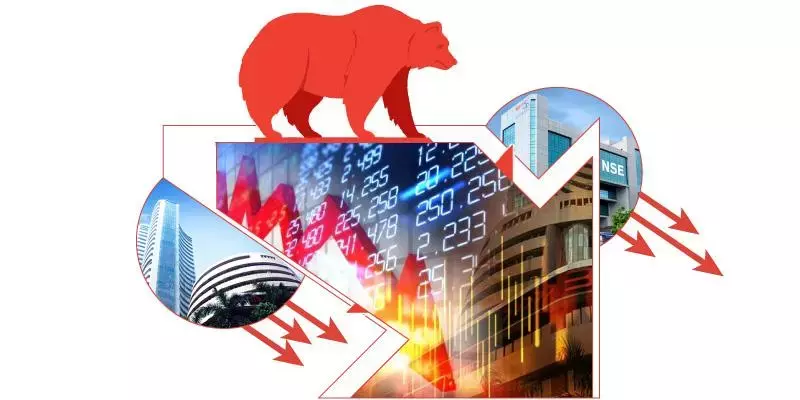 ഫെഡ് നിരക്കുയർത്തലും, ആ​ഗോള മാന്ദ്യ ഭീതിയും വിപണിയെ വീഴ്ത്തി