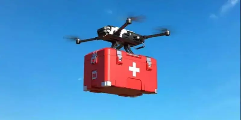 ഇന്ത്യയിലെ ആദ്യ ഡ്രോൺ ഡെലിവറി  കേരളത്തിൽ