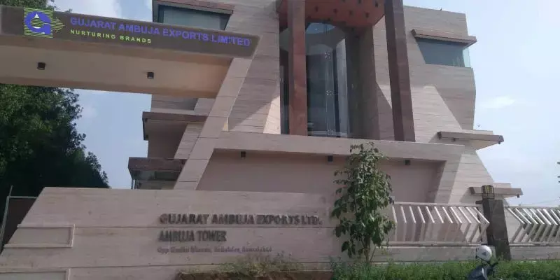 ഗുജറാത്ത് അംബുജ എക്സ്പോർട്സ് ഓഹരികൾ ഉയർന്നു
