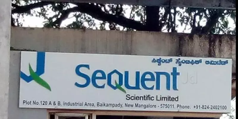 സീക്വന്റ് സയന്റിഫിക്ക് ഓഹരികളിൽ 11% തകർച്ച