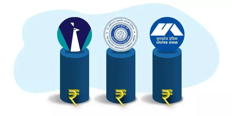 മൂന്ന്  ജനറല്‍ ഇന്‍ഷുറന്‍സ് കമ്പനികളില്‍ സര്‍ക്കാര്‍  നിക്ഷേപം നടത്തും