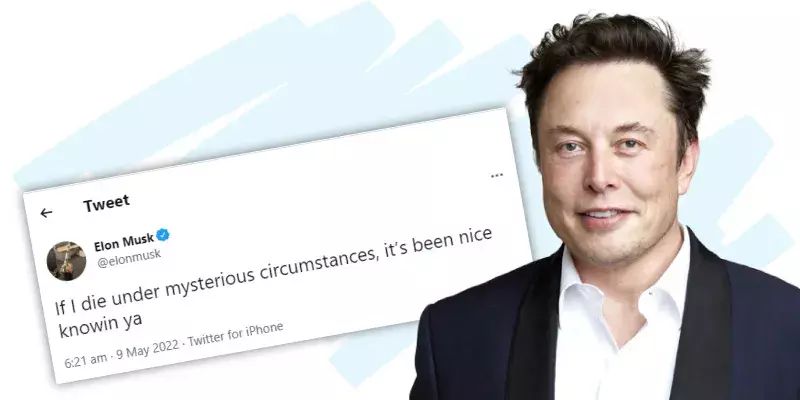 ഞാന്‍ ദുരൂഹ സാഹചര്യത്തില്‍ മരിച്ചാൽ: ട്വീറ്റ് മസ്‌കിന്റെ പ്രവചനമോ ?