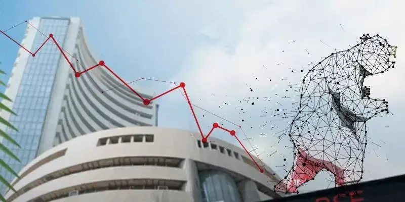 സെന്‍സക്‌സ് 480 പോയിന്റ് ഇടിഞ്ഞു;നിഫ്റ്റി 17,800 ല്‍