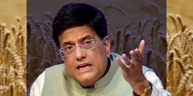 ഗോതമ്പ് കയറ്റുമതി 100 ലക്ഷം ടണ്‍ കവിയും: പിയൂഷ് ഗോയല്‍