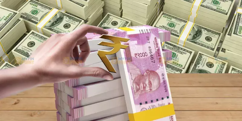 ഇന്ത്യയുടെ വിദേശ നാണയ ശേഖരം $329 മില്യൺ  കുറഞ്ഞ് $578.45 ബില്യണിൽ.