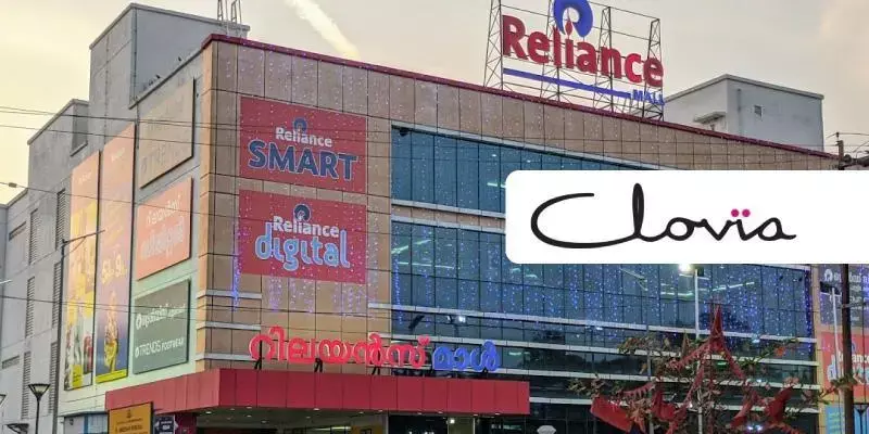 ക്ലോവിയയുടെ 89 ശതമാനം സ്വന്തമാക്കി റിലയന്‍സ് റീട്ടെയില്‍ വെഞ്ച്വേഴ്‌സ്