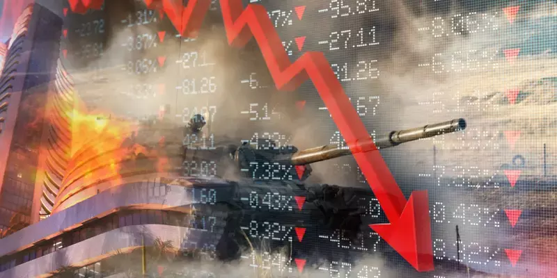 പൊള്ളുന്ന എണ്ണവിലയിൽ തളർന്ന് വിപണി; സെൻസെക്സ് 571 പോയിന്റ് ഇടിഞ്ഞു