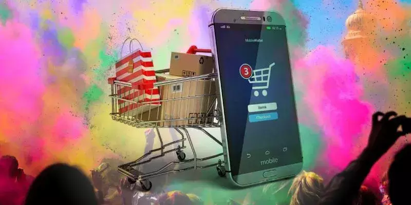 ഹോളി കച്ചവടം പൊടിപൊടിച്ചു, ലാഭം വാരി ഇ-കൊമേഴ്സ് കമ്പനികൾ