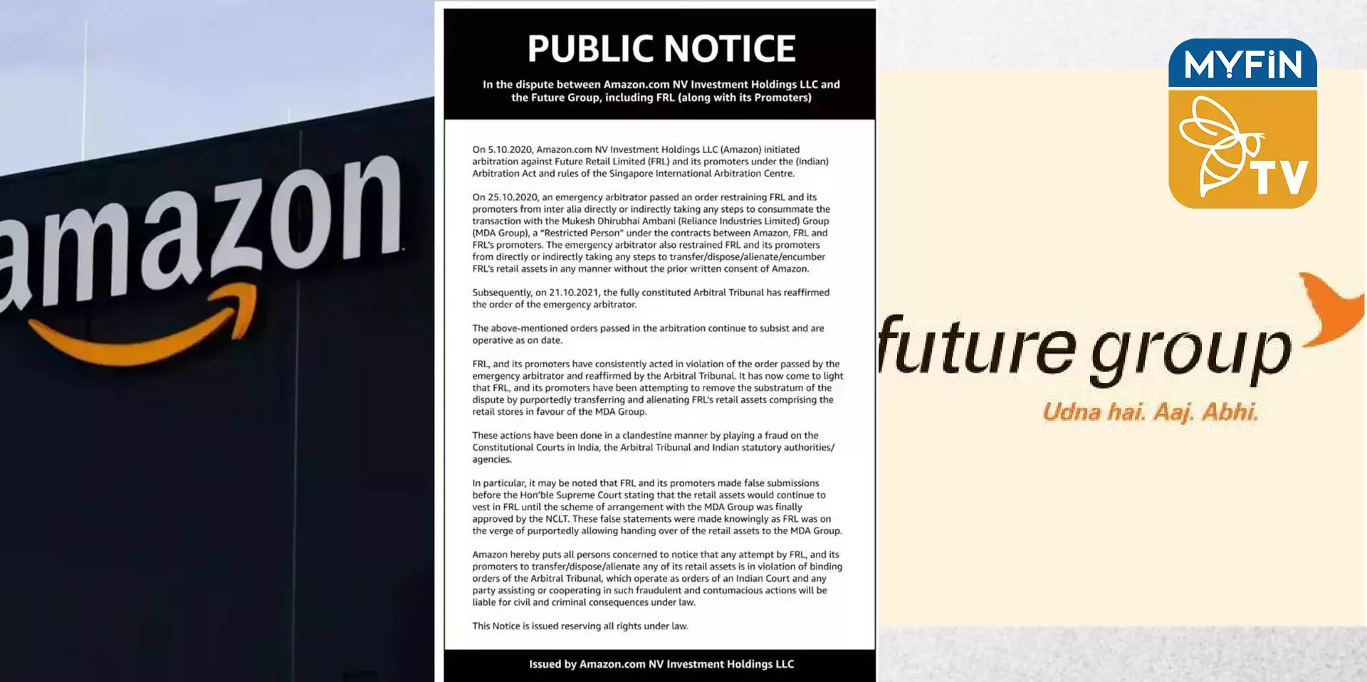 പ്രതിഷേധം കടുപ്പിച്ച് ആമസോണ്‍