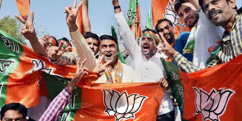 യുപി, ഉത്തരാഖണ്ഡ്, മണിപ്പൂർ ബി.ജെ.പി, പഞ്ചാബിൽ ആം ആദ്മി, ഗോവയിൽ 40-ൽ 19