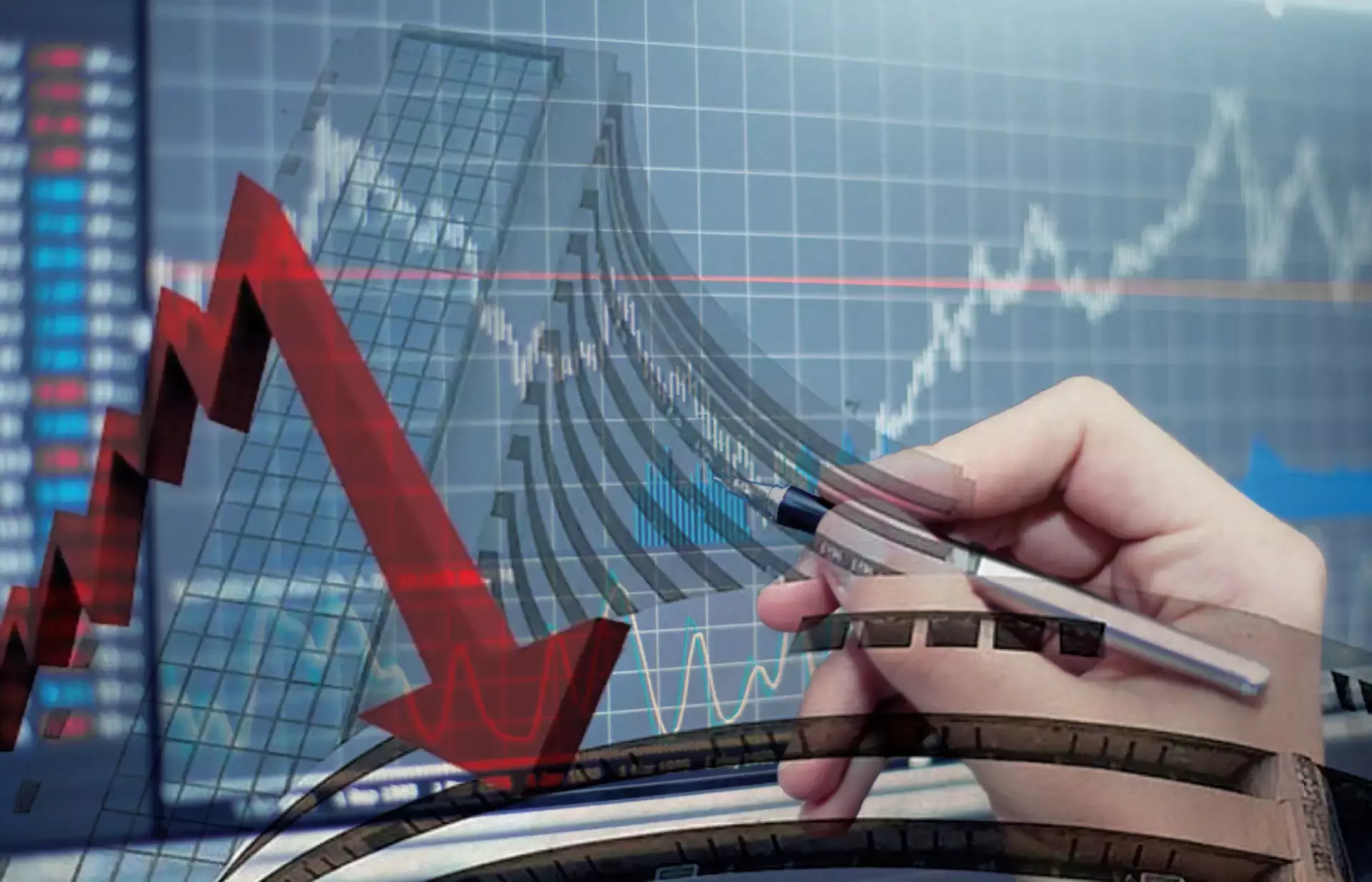 സെന്‍സെക്‌സ് 799 പോയിന്റ് ഇടിഞ്ഞു; നിഫ്റ്റി 16,241 -ൽ