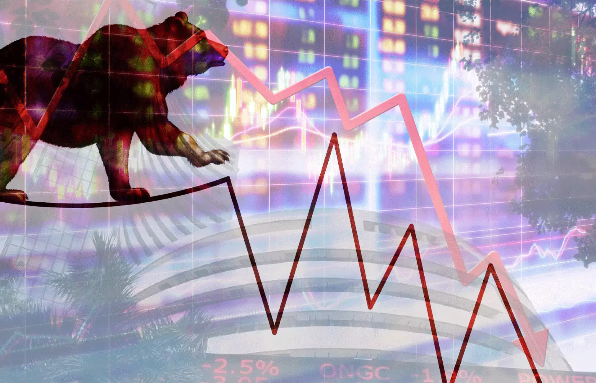 അശുഭ വാർത്തകളിൽ വിപണി ഉലയുന്നു