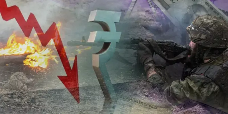 യുദ്ധഭീതിയില്‍ രൂപയുടെ മൂല്യം ഇടിഞ്ഞു