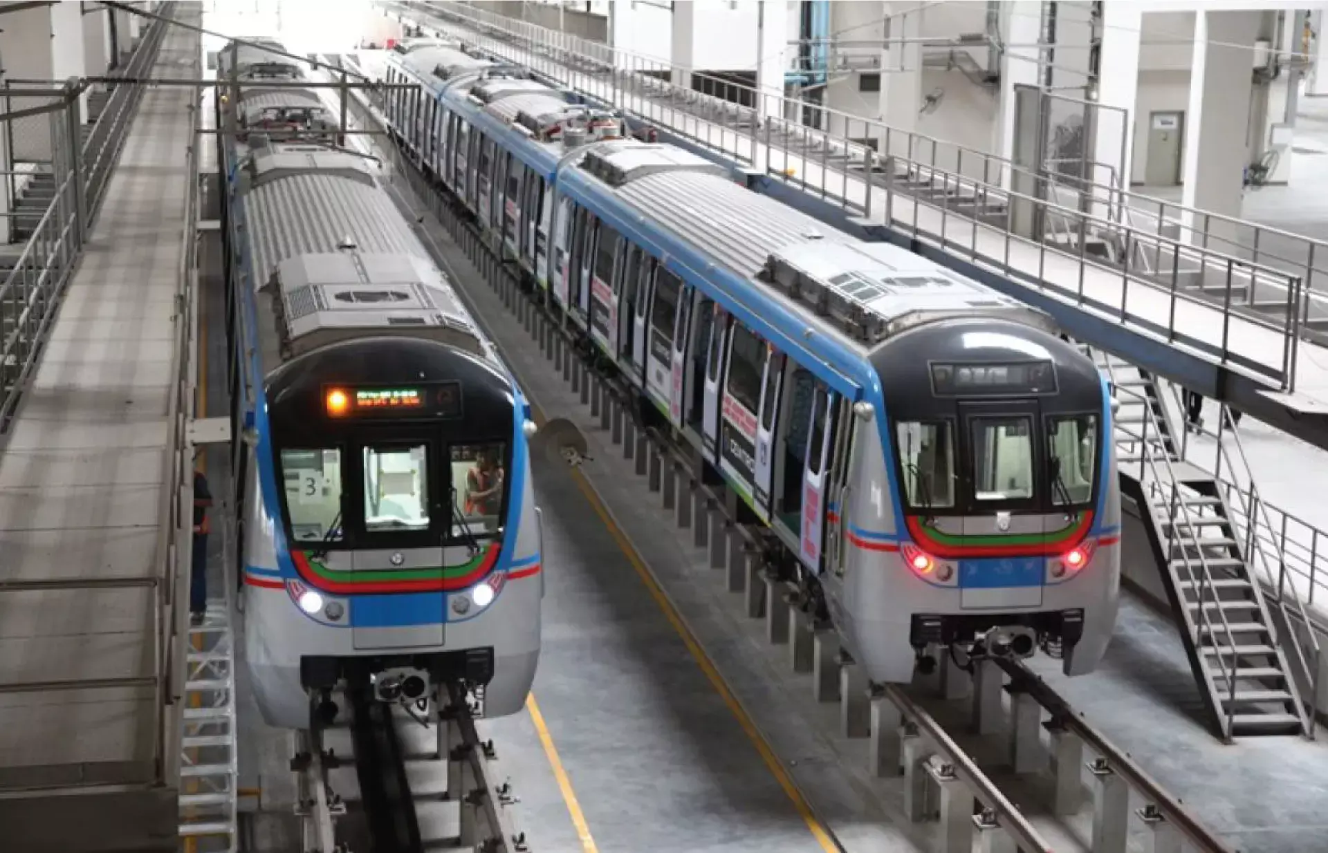 ഇന്ത്യയിലെ  മെട്രോ റെയിലുകള്‍