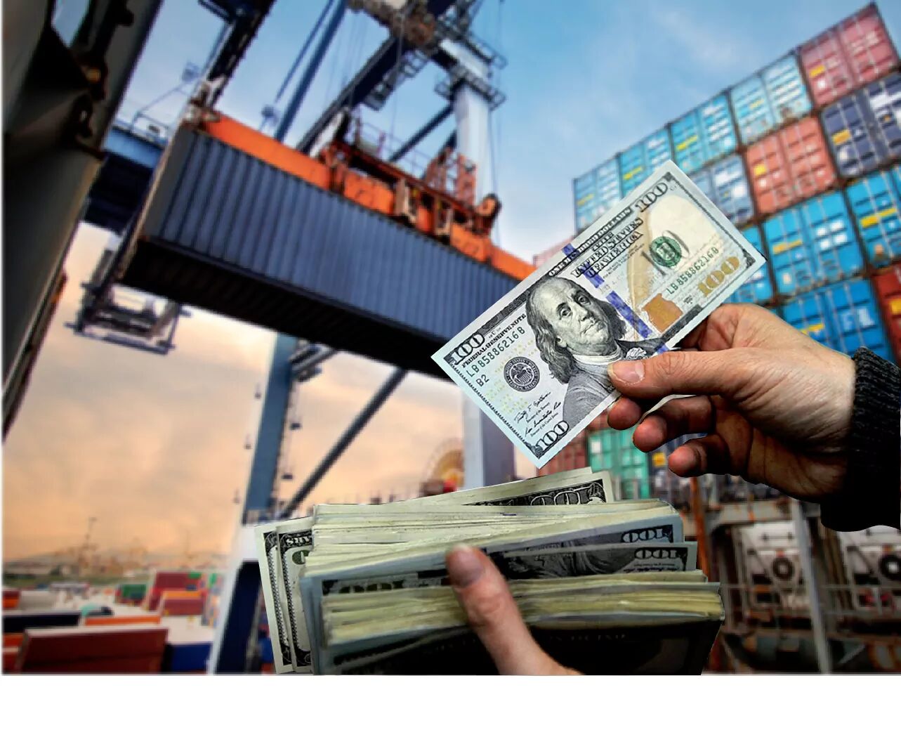 two trillion dollars in exports advantage is only through competitiveness
